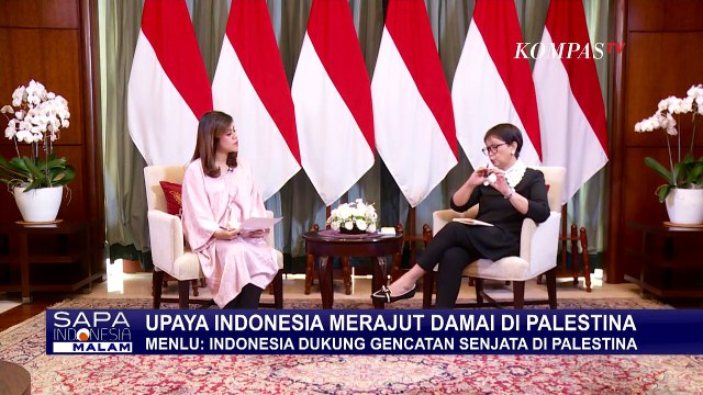 Menlu Retno Ungkap Upaya Diplomasi Indonesia Hentikan Agresi Israel ke Palestina