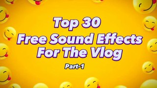 TOP 30+ FUNNY SOUND EFFECTS FOR VLOG CHANNEL ｜ SPARKER THAMIZHA ♨️