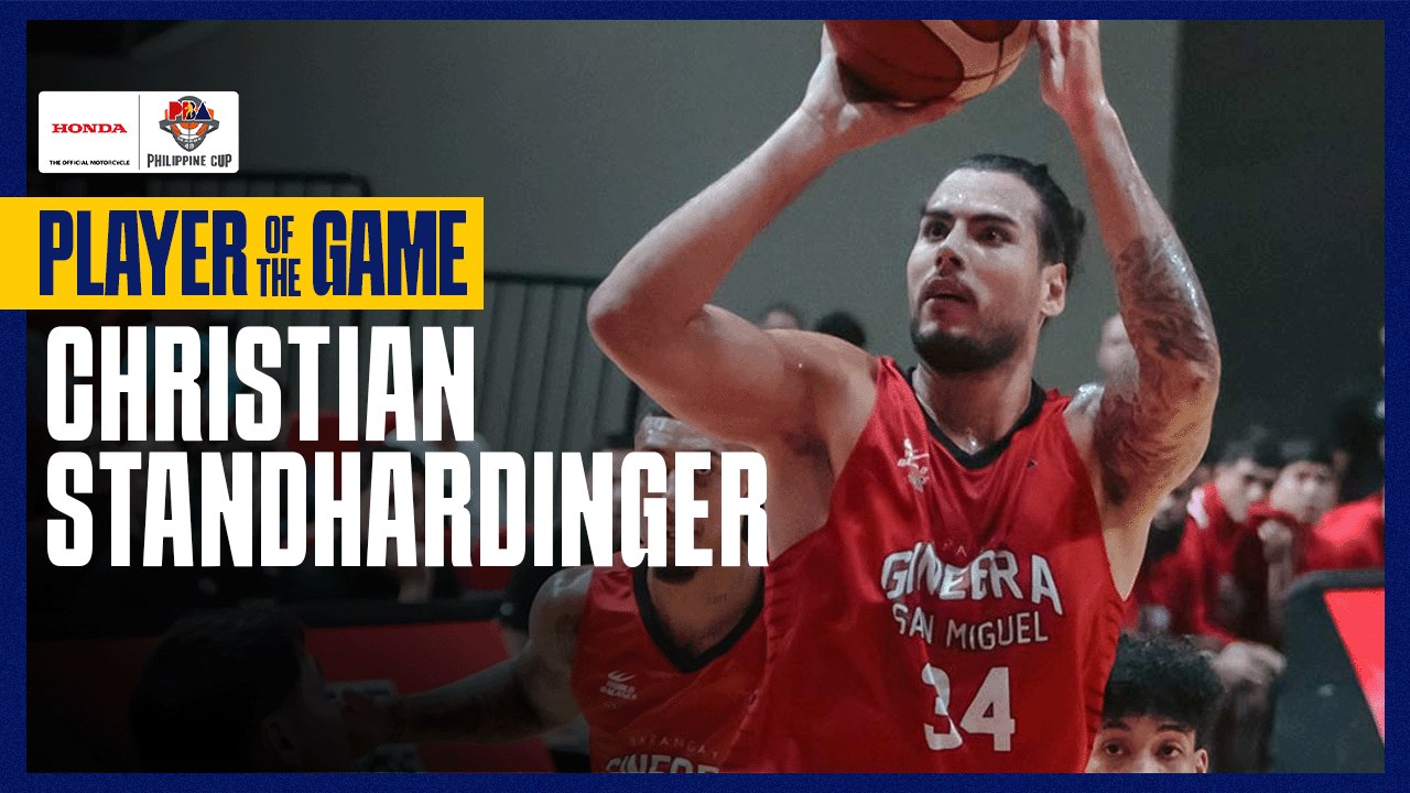PBA Player of the Game Highlights: Christian Standhardinger carries Ginebra against Blackwater