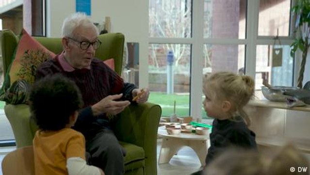 British care home welcomes pensioners, children