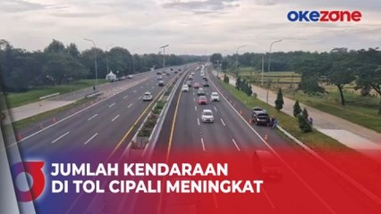 Arus Balik Lebaran 2024, Jumlah Kendaraan di Tol Cipali Mulai Meningkat