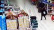 Thief caught on camera assaulting Tesco worker in Peterborough
