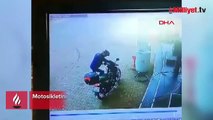 Korkunç ölüm! Motosikletine binmeden önce gaza basınca sonu oldu