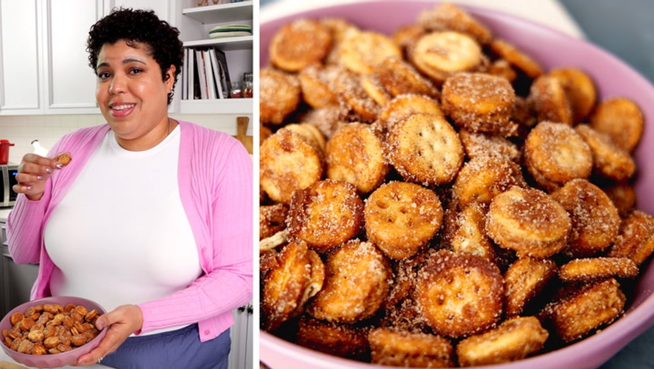 How to Make Ritz Churro Bites