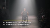 Modelos con discapacidad llegan a la pasarela del 080 Barcelona Fashion