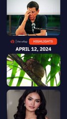 Today's headlines: Duterte & Quiboloy, tarsier vlogger, Cianne Dominguez | The wRap | April 12, 2024