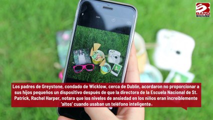 Ciudad irlandesa prohíbe uso de teléfonos inteligentes entre los niños