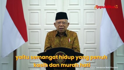 Wapres: Jaga dan Hidupkan Spirit Ramadhan