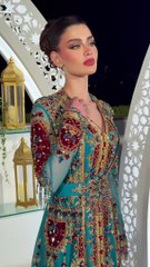 إطلالة روان بن حسين بالتكشيطة المغربية