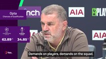 Postecoglou calls Newcastle season a 'cautionary tale' for Spurs