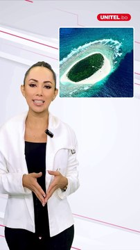 Náufragos escribieron Help con ramas de palmera en una isla y lograron ser rescatados