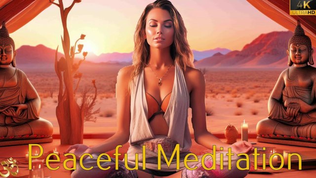Magical Desert Melody: Divine Music for Holistic Healing & Inner Peace - 4K Relaxing Music, Stress Relief, Anxiety Relief, Depression Relief, Healing Music, Mind Healing, Body Healing, Soul Healing,