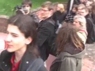 Manifestation a Bitche 28 avril 2008