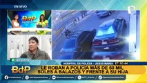 Madre de policía baleado tras retirar dinero sospecha de cajero que lo atendió en entidad bancaria