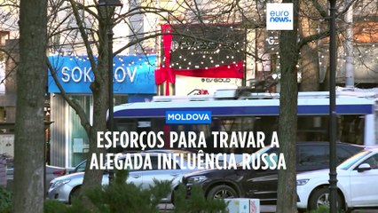 Moldova denuncia esforços da Rússia para influenciar referendo sobre UE
