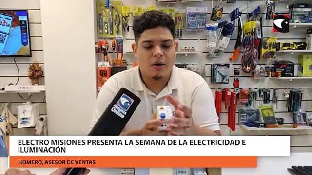 Electro Misiones presenta la Semana de la Electricidad e Iluminación