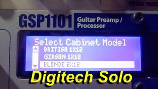 #9 - DIGITECH GSP 1101 - PREAMPS COM TODOS OS GABINETES