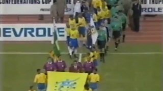 Confederations Cup 1997  Brazil vs Australia (Final) English commentary (Full match)
