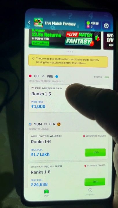 Mpl me live match fantasy kaise khele | How to play Live Match fantasy in MPL