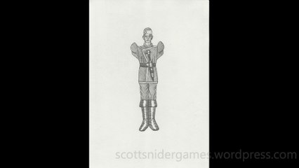 Soldier Pencil Sketch Video #28 (04-12-2024)