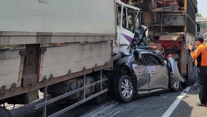 경기 하남시 고속도로에서 차량 3대 추돌...1명 사망 / YTN
