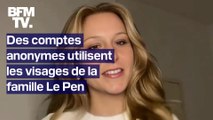 Européennes: ces faux comptes Tiktok utilisant les visages de Marine Le Pen et Marion Maréchal promeuvent le RN et Reconquête
