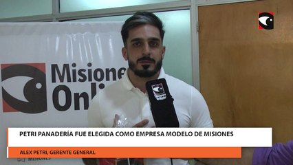 Petri Panadería fue elegida como Empresa Modelo de Misiones