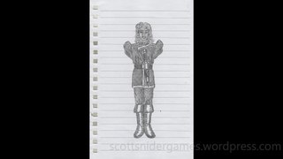 Soldier Pencil Sketch Video #37 (04-12-2024)