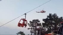 Antalya'da teleferik kazası; 1 ölü, 7 yaralı