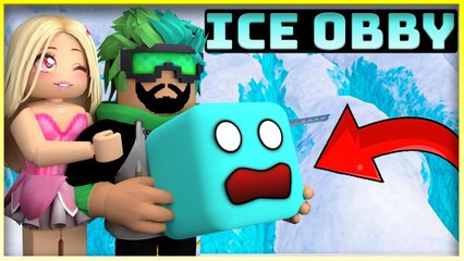 PARKUR AMA BUZ İLE BİTİRMELİ |  ROBLOX OBBY BUT YOURE AN ICE CUBE  | HAN KRAL EKİP