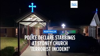 Knife attack in Sydney church treated as 'act of terrorism'