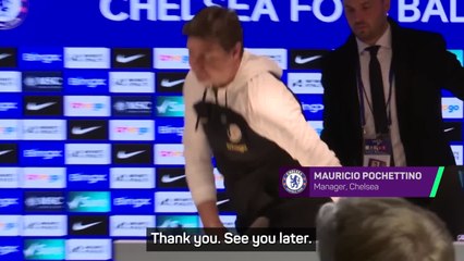 VIDEO: “S*** management” - Pochettino clashes with journalist