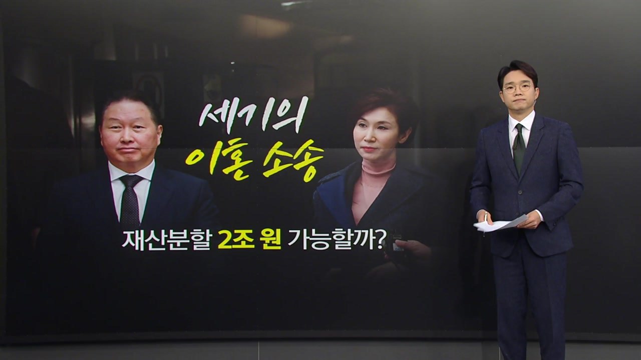 최태원·노소영 '세기의 이혼 소송'... 재산분할 '2조 원' 가능할까? [앵커리포트] / YTN