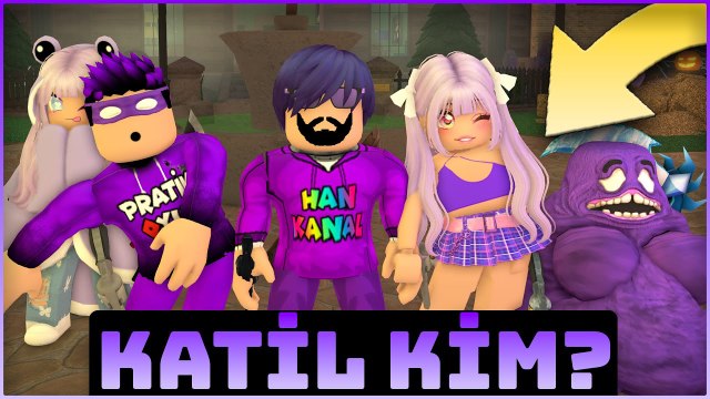 TEK RENK KATİL KİM CHALLENGE | ROBLOX MURDER MYSTERY 2 ONE COLOR CHALLENGE | HAN KRAL EKİP