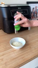 Chips de courgettes au air fryer