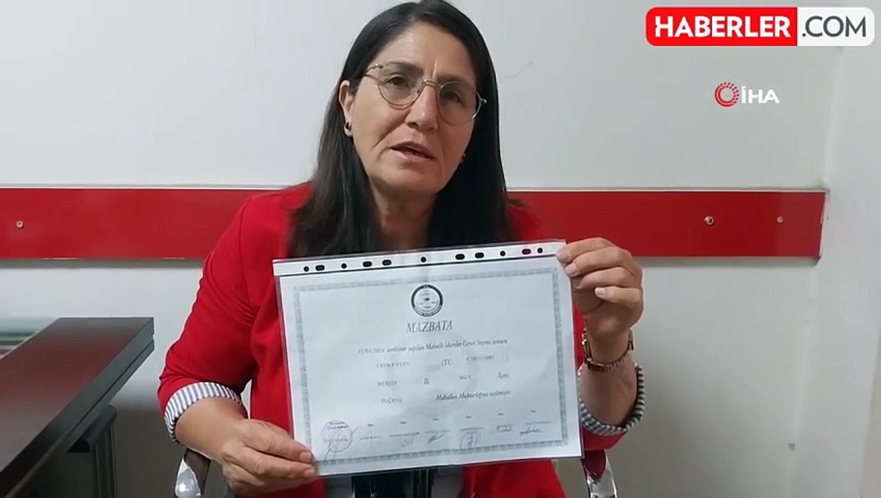Mersin'in ilk kadın muhtarları göreve başladı