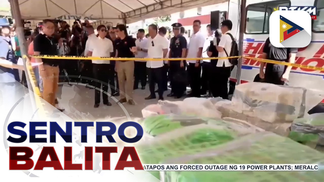 PBBM, ininspeksyon ang higit P13-B halaga ng shabu na nakumpiska sa Batangas