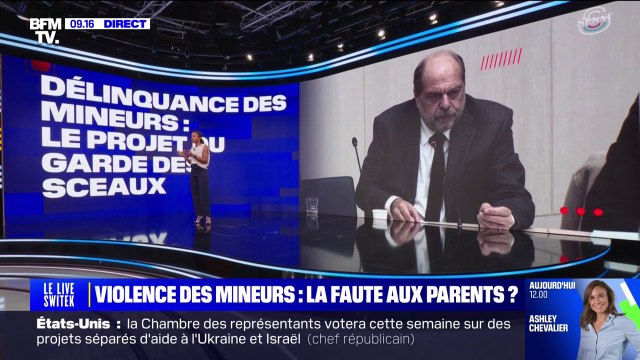 LES ÉCLAIREURS - Délinquance des mineurs: le projet de loi du garde des Sceaux