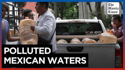 Mexican army helps tackle water contamination in capital