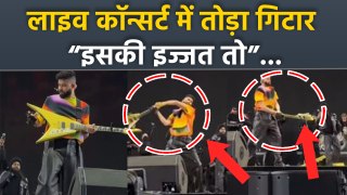 Punjabi Singer AP Dhillon Live Concert में Guitar Break करते Video पर Public Angry Reaction Viral