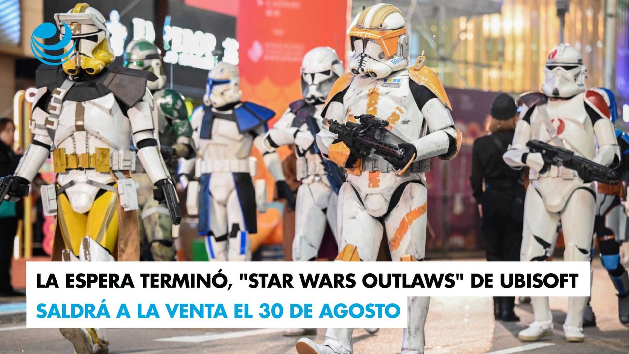 La espera terminó, "Star Wars Outlaws" de Ubisoft saldrá a la venta el 30 de agosto