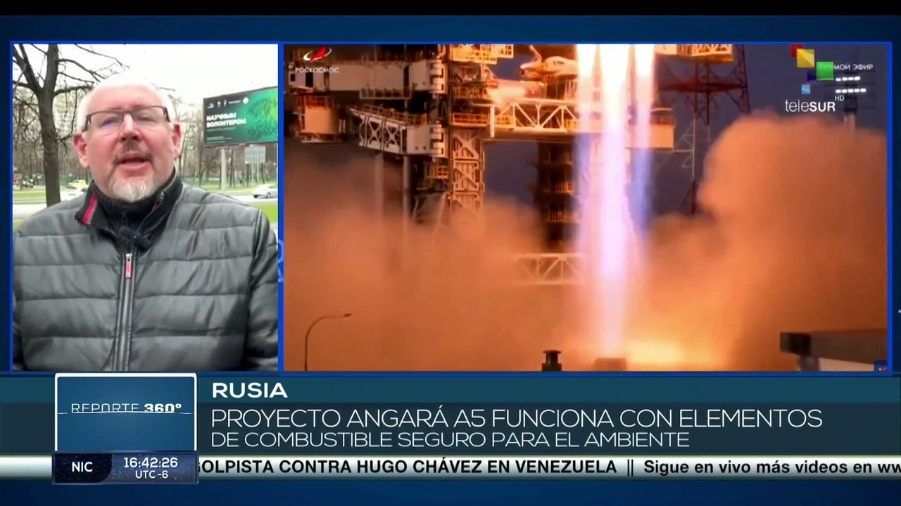 Rusia lanzó nuevo complejo de cohetes espaciales