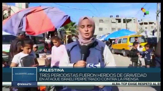 Fuerzas israelíes atacan nuevamente a medios de comunicación en Palestina