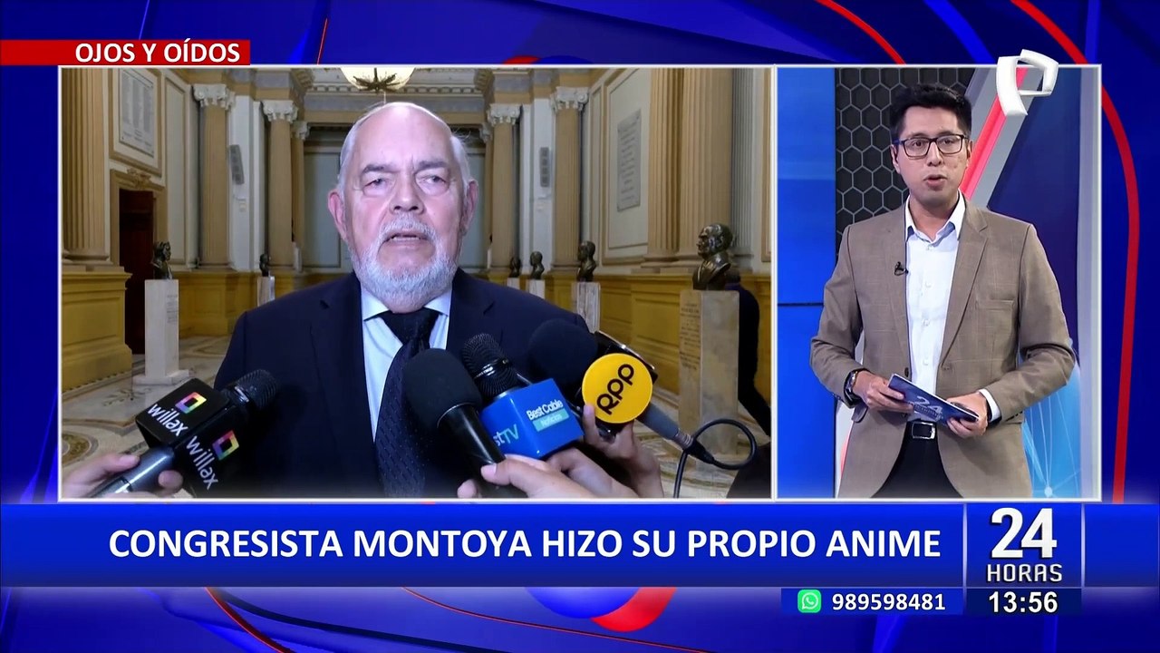 Jorge Montoya en versión "anime": Congresista de Renovación Popular crea su propia caricatura