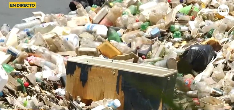 Río Juan Díaz y Matías Hernández quedan repletos de basura tras primeras lluvias