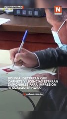 Decretan que carnets y licencias estarán disponibles para impresión 'a cualquier hora'.