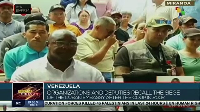 Cuba remembers 22 years of the siege against its diplomatic delegation in Caracas