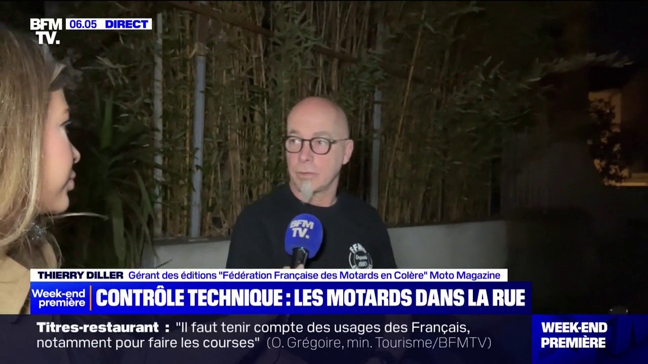 "Il n'apporte absolument rien de plus": les motards sont dans la rue ce samedi contre le contrôle technique obligatoire des deux-roues