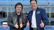 Javier Milei y Elon Musk se reunieron en la planta industrial de Tesla en Austin, Texas