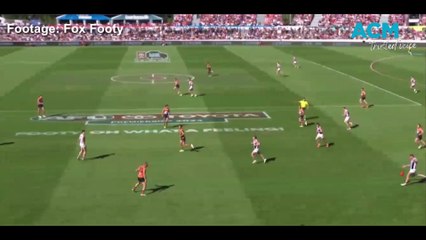 Shock Collision: Giants' Sam Taylor Clashes with St Kilda Captain Jack Steele 🏉